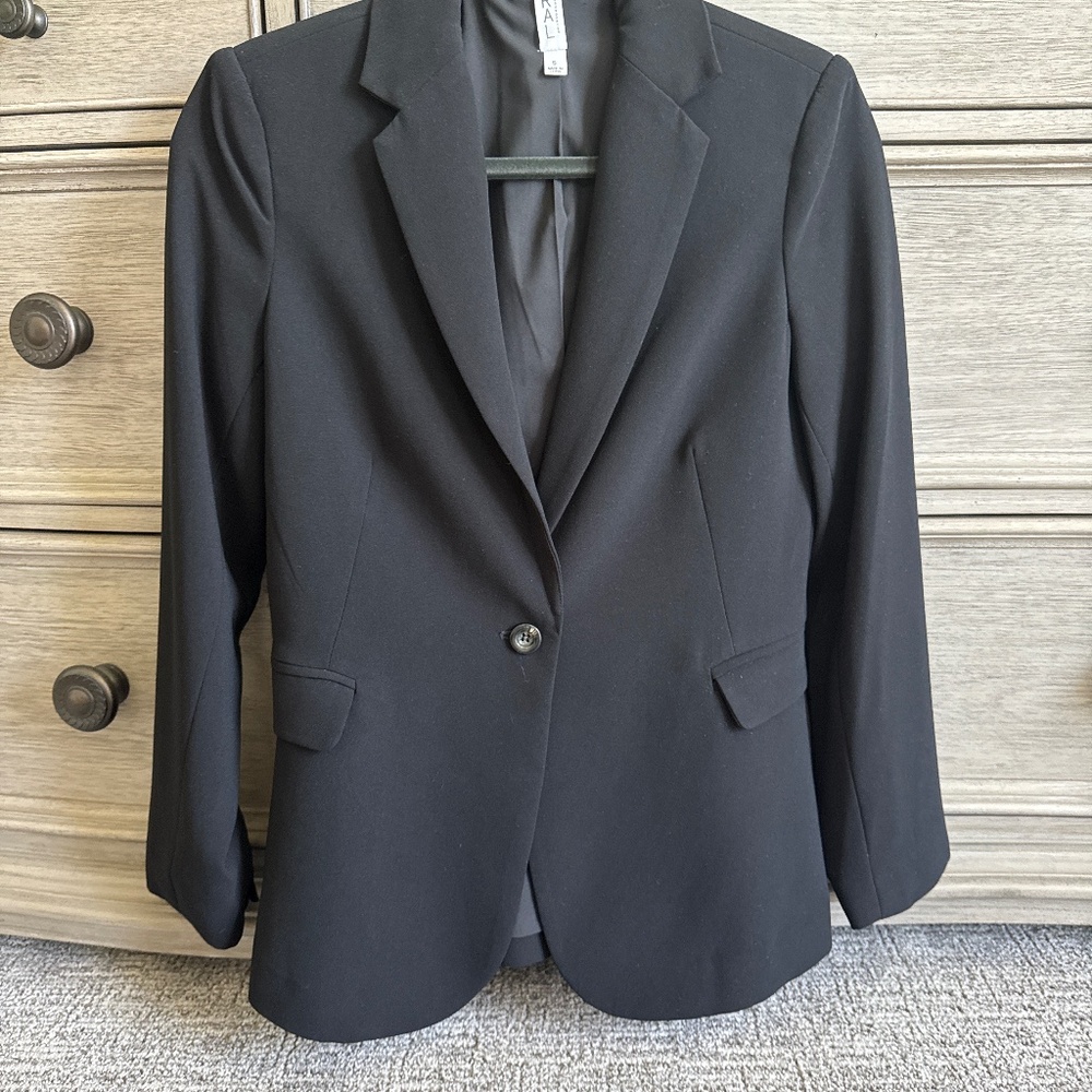 Mural Black Blazer